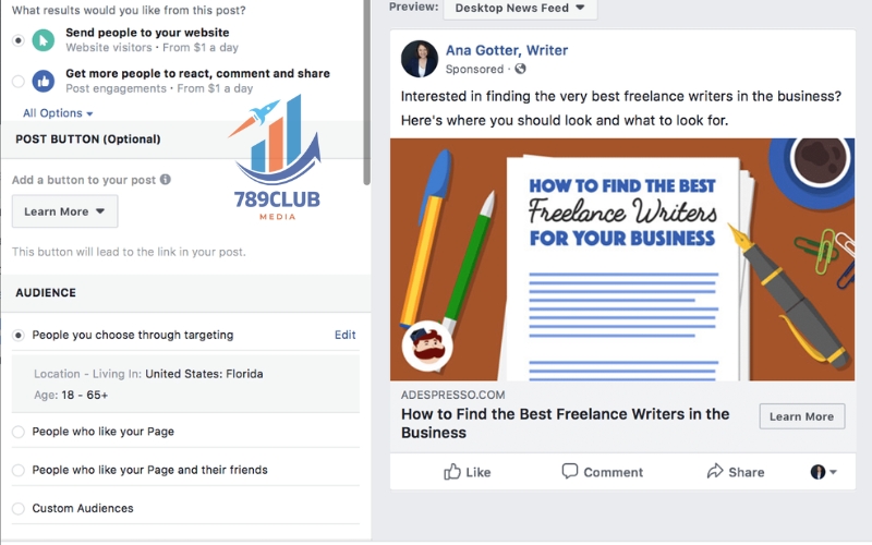 Dịch vụ Facebook Ads giúp Boosted Page Posts trở thành cách nhanh nhất để thương hiệu được chú ý