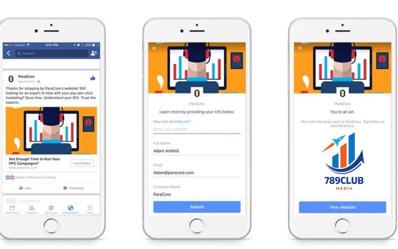 Biến người dùng thành khách hàng tiềm năng với Facebook Leads Ads thông minh